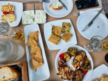 Essen bei meinen Cousins      